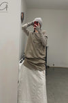 BORIS BIDJAN SABERI Light Grey Cashmere Hat KNHAT2 FPI30001